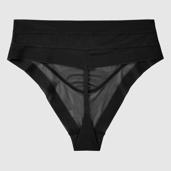 New With Tags La Senza Size XL High Waist Shaping Black G-String‎ - Picture 3 of 11